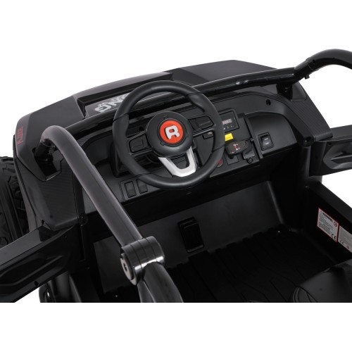 RACING Road 2000 juodas elektromobilis vaikams