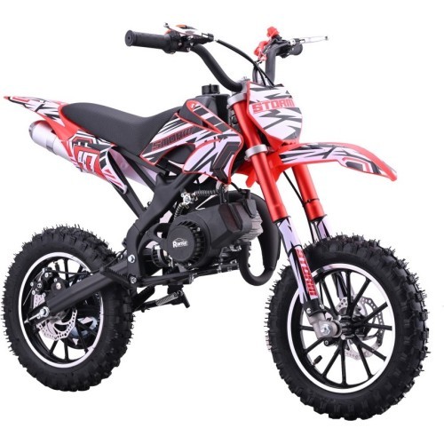 Мотоцикл с двигателем внутреннего сгорания 49CC STORM, красный