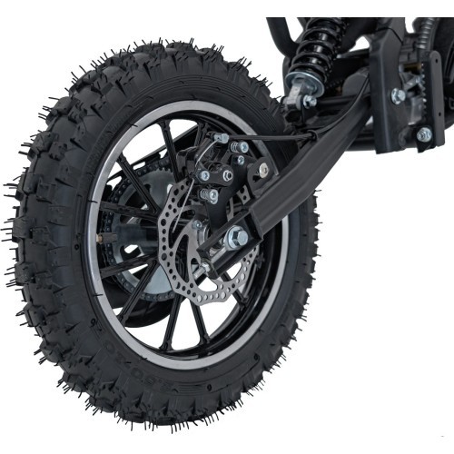 Vaikiškas motociklas su vidaus degimo varikliu 49CC STORM, raudonas