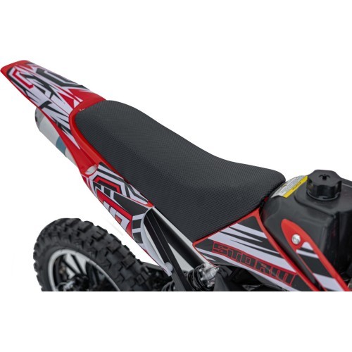 Vaikiškas motociklas su vidaus degimo varikliu 49CC STORM, raudonas