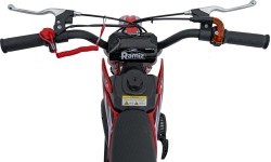 Vaikiškas motociklas su vidaus degimo varikliu 49CC STORM, raudonas