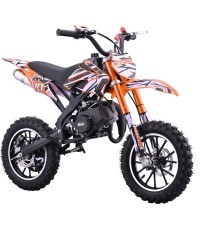 Детский бензиновый квадроцикл RamiGO STORM 49CC, оранжевый