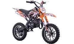 Vaikiškas benzininis keturratis RamiGO STORM 49CC, oranžinis