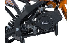 Vaikiškas benzininis keturratis RamiGO STORM 49CC, oranžinis