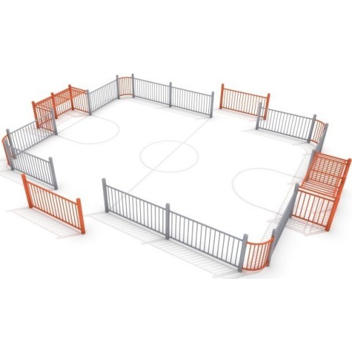 Футбольные ворота Inter-Play 4 (9x7 м)