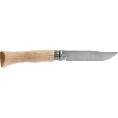 Peilis Opinel Nr.6, buko rankena, nerūdijančio plieno ašmenys