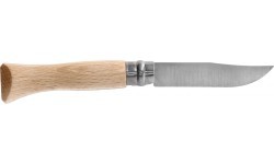 Knife Opinel Nr.6, Beech Handle, Stainless Steel Blade
