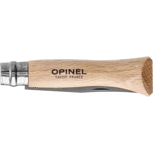 Peilis Opinel Nr.6, buko rankena, nerūdijančio plieno ašmenys