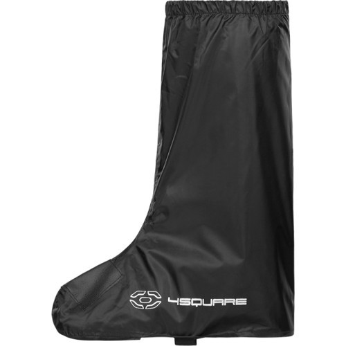 Rain Shoe Covers Nox/4Square Overboots Scold w/o Sole - Black