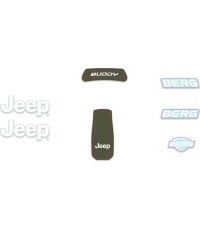 Buddy 2.0 lipdukų rinkinys Jeep