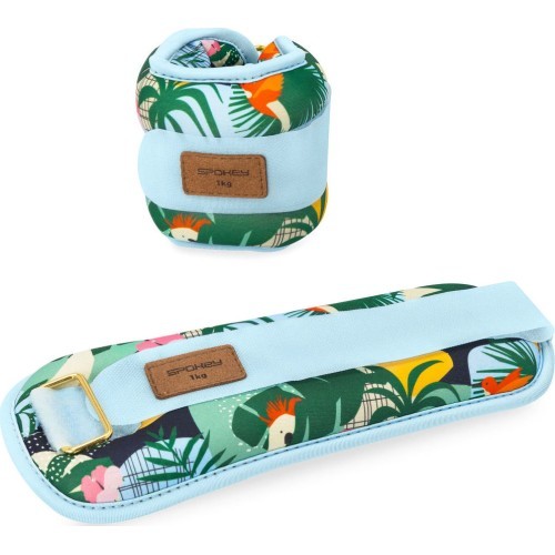 Svoriai riešams ir kulkšnims Spokey HOME JUNGLE 2x 1 kg