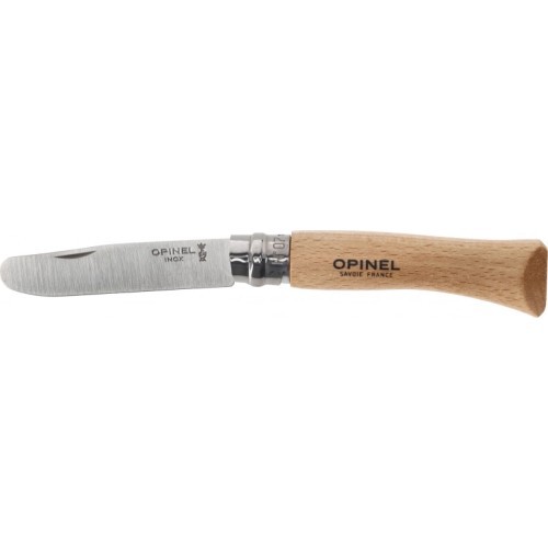 Нож My First Opinel natural 07 в блистерной упаковке