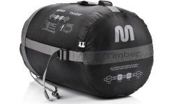 Meteor medvilninis miegmaišis Timber - Juoda
