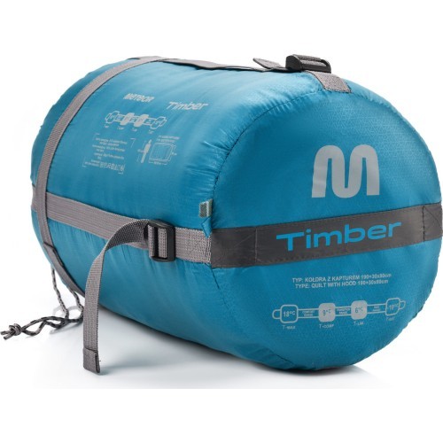 Meteor sleeping bag timber cotton - Blue