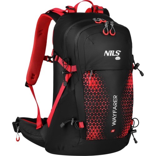 Туристический рюкзак Nils Camp Wayfarer NC1925, красный, 35 л