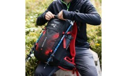 Туристический рюкзак Nils Camp Wayfarer NC1925, красный, 35 л