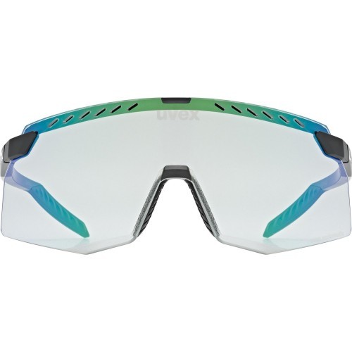 Akiniai Uvex pace stage V black matt / mirror green