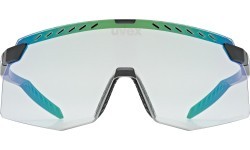 Akiniai Uvex pace stage V black matt / mirror green