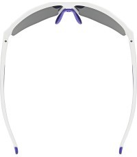 Uvex Axos Set Glasses White Matt / Mirror Purple