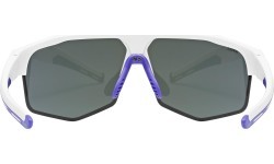 Uvex Axos Set Glasses White Matt / Mirror Purple