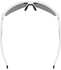 Очки Uvex axos set white matt / mirror silver