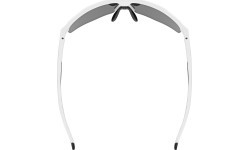 Очки Uvex axos set white matt / mirror silver