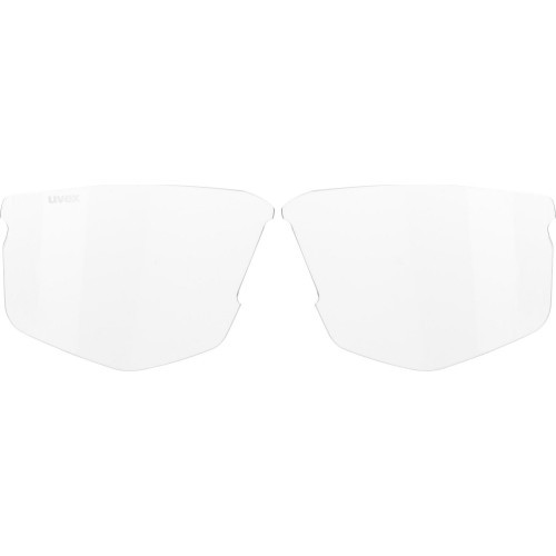 Akiniai Uvex axos set white matt / mirror silver