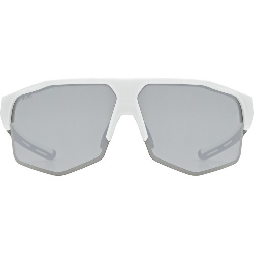Akiniai Uvex axos set white matt / mirror silver