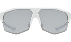 Akiniai Uvex axos set white matt / mirror silver