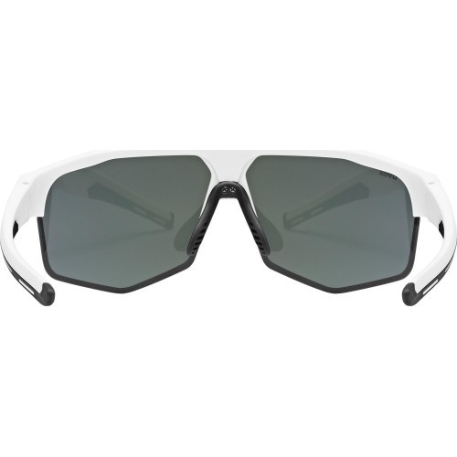 Очки Uvex axos set white matt / mirror silver
