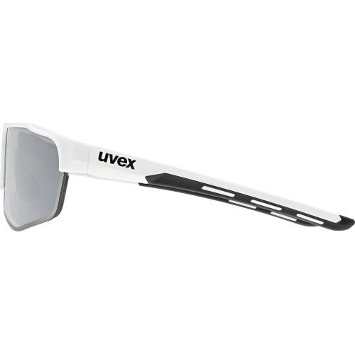 Akiniai Uvex axos set white matt / mirror silver