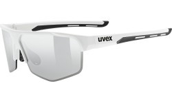 Akiniai Uvex axos set white matt / mirror silver
