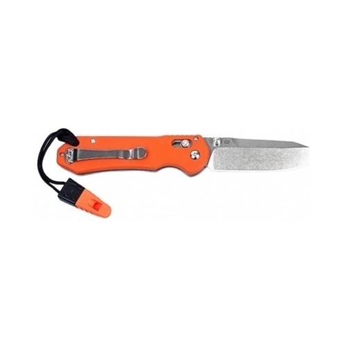 Ganzo G7452-OR-WS folding knife with whistle