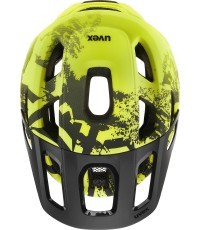 Uvex React Jr. MIPS helmet, lime-black