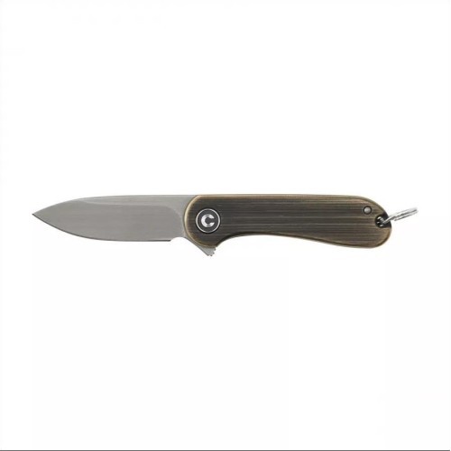 Складной нож Civivi Mini Elementum C18062Q-1, чёрный / серый