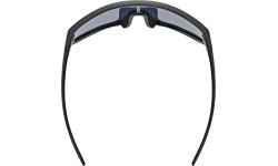 Uvex skyrise jr. black matt / mirror red glasses
