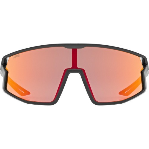Akiniai Uvex skyrise jr. black matt / mirror red