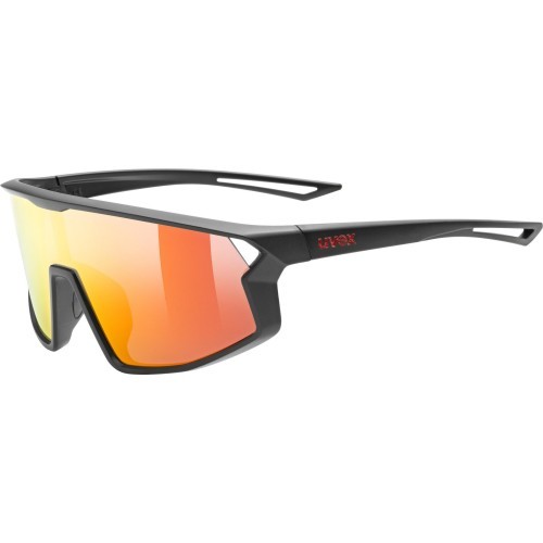 Очки Uvex skyrise jr. black matt / mirror red