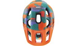 Шлем Uvex react jr. papaya camo matt