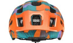 Šalmas Uvex react jr. papaya camo matt