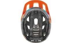 Uvex react jr. helmet papaya camo matt