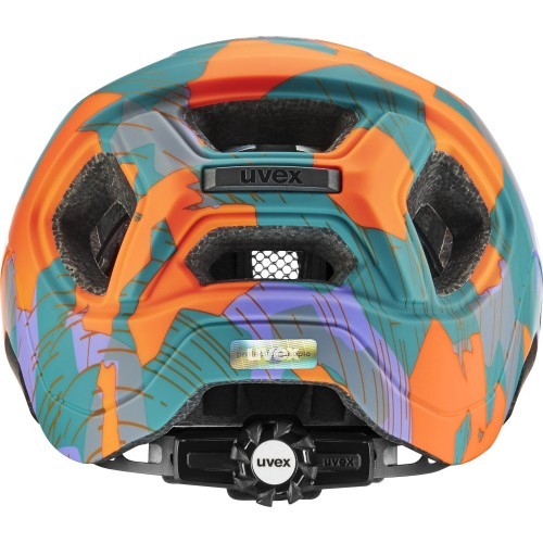 Шлем Uvex react jr. papaya camo matt