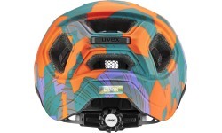 Šalmas Uvex react jr. papaya camo matt