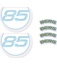 Набор наклеек BERG GO² Retro Green
