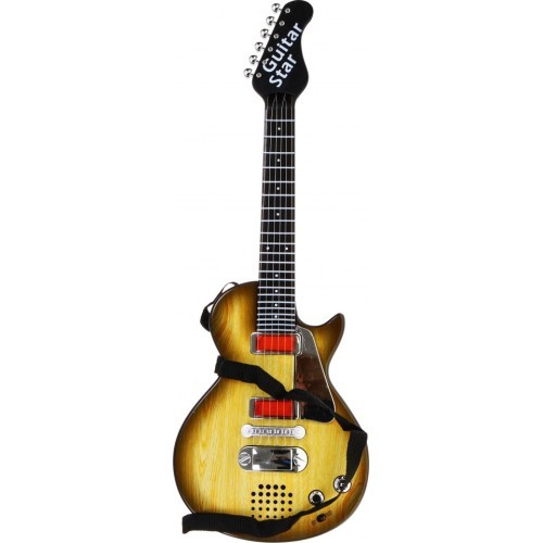 Elektrinė gitara Rockowa, medžio imitacija