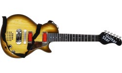 Elektrinė gitara Rockowa, medžio imitacija
