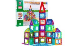 Magnetic Blocks MEGA Set of 184 elements