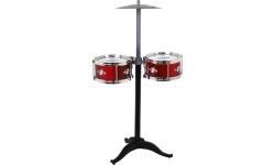Mega Drums vaikiška būgnų komplektas su kėdute, 6 būgnai