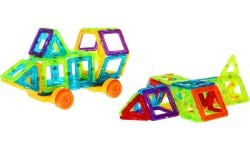 Huge set of magnetic bricks 128 PCs