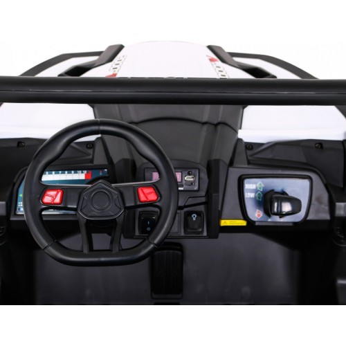 Vaikų elektromobilis Buggy UTV-MX, baltas